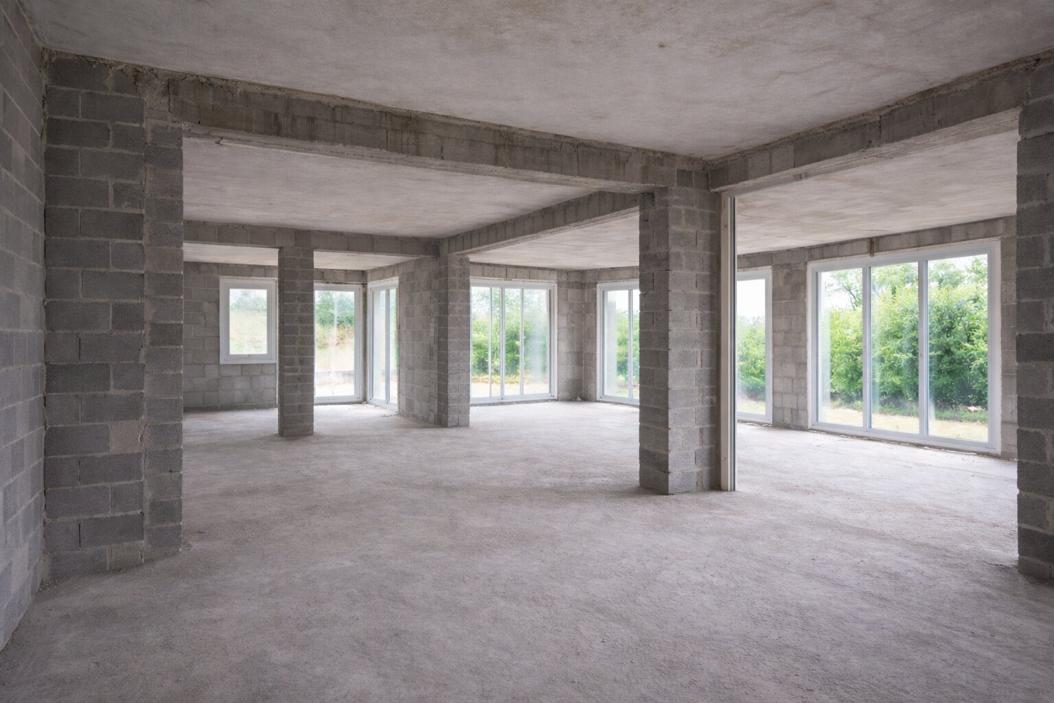 Maison après curage à La Baule